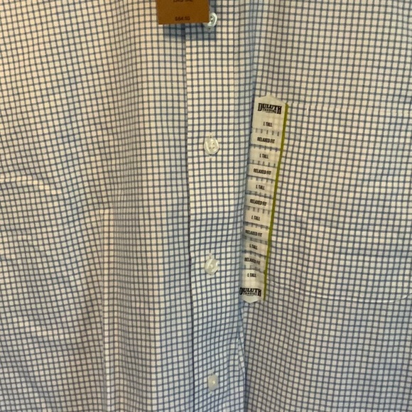 NWT Duluth Wrinkefighter long sleeve button down shirt - Picture 3 of 4